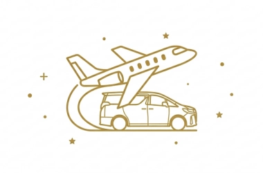 Premium MPV airport transfer icon for Singapore and Malaysia travel.