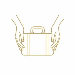 Chauffeur handling luggage for passenger during Singapore to KLIA private car transfer